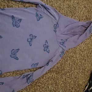 Butterfly long slave with good shirt